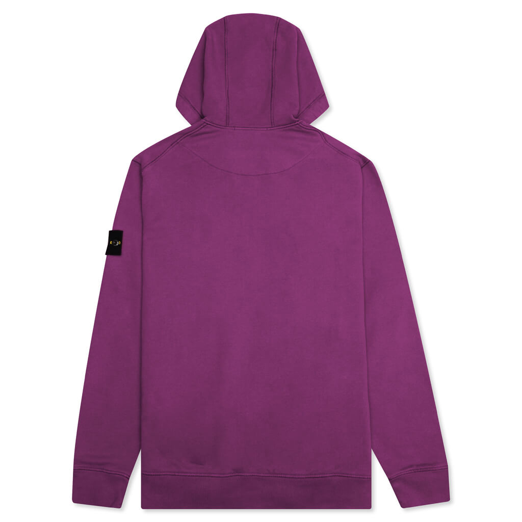 Stone Island Hooded Sweatshirt 64120 - Purple