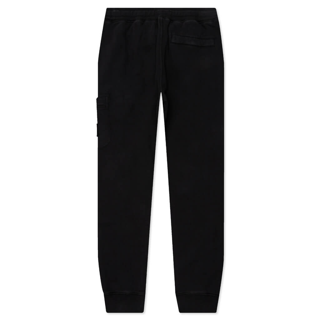 Stone Island Fleece Pants 64520 - Black