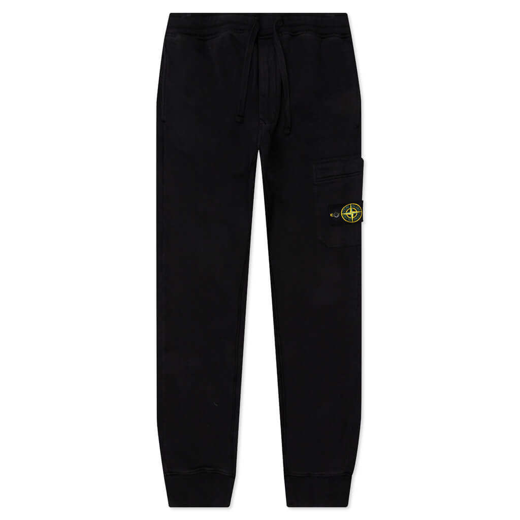 Stone Island Fleece Pants 64520 - Black