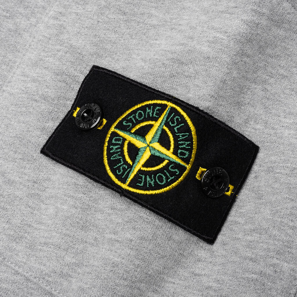 Stone Island Fleece Pants 64520 - Melange Grey