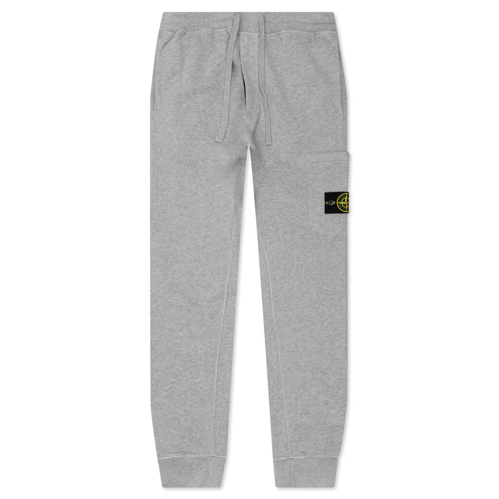 Stone Island Fleece Pants 64520 - Melange Grey