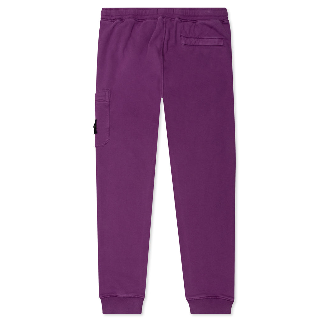 Stone Island Fleece Pants 64520 - Purple