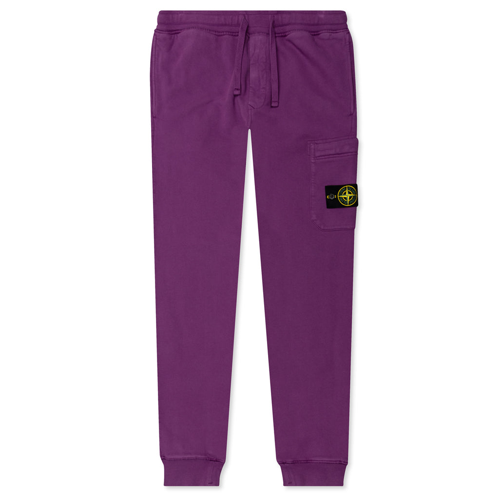 Stone Island Fleece Pants 64520 - Purple