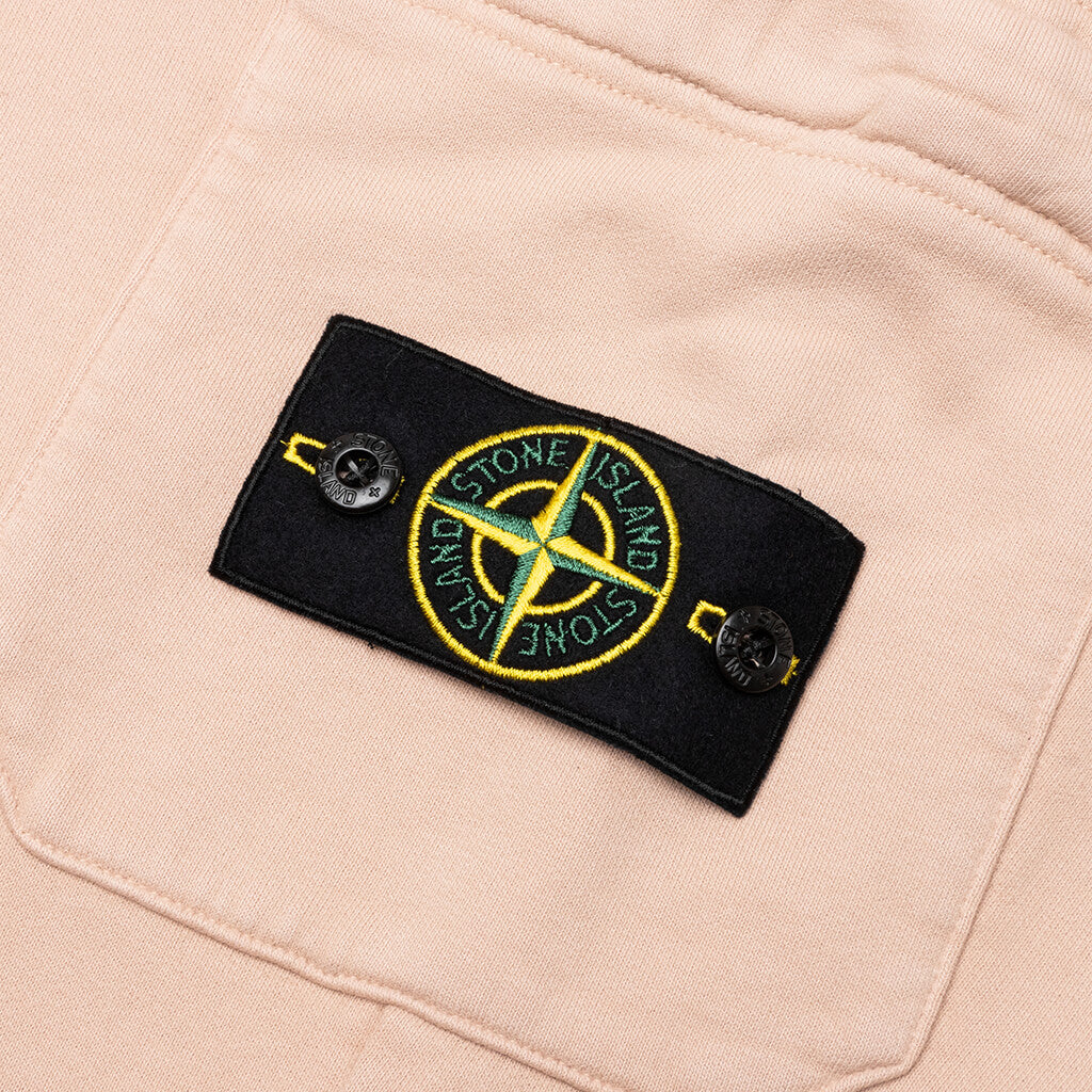 Stone Island Fleece Pants 64520 - Rustic Rose