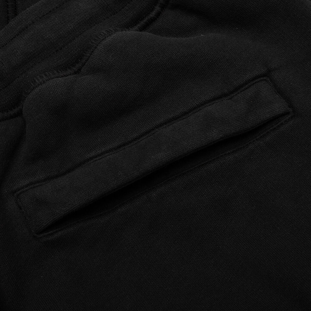 Stone Island Fleece Shorts 64620 - Black