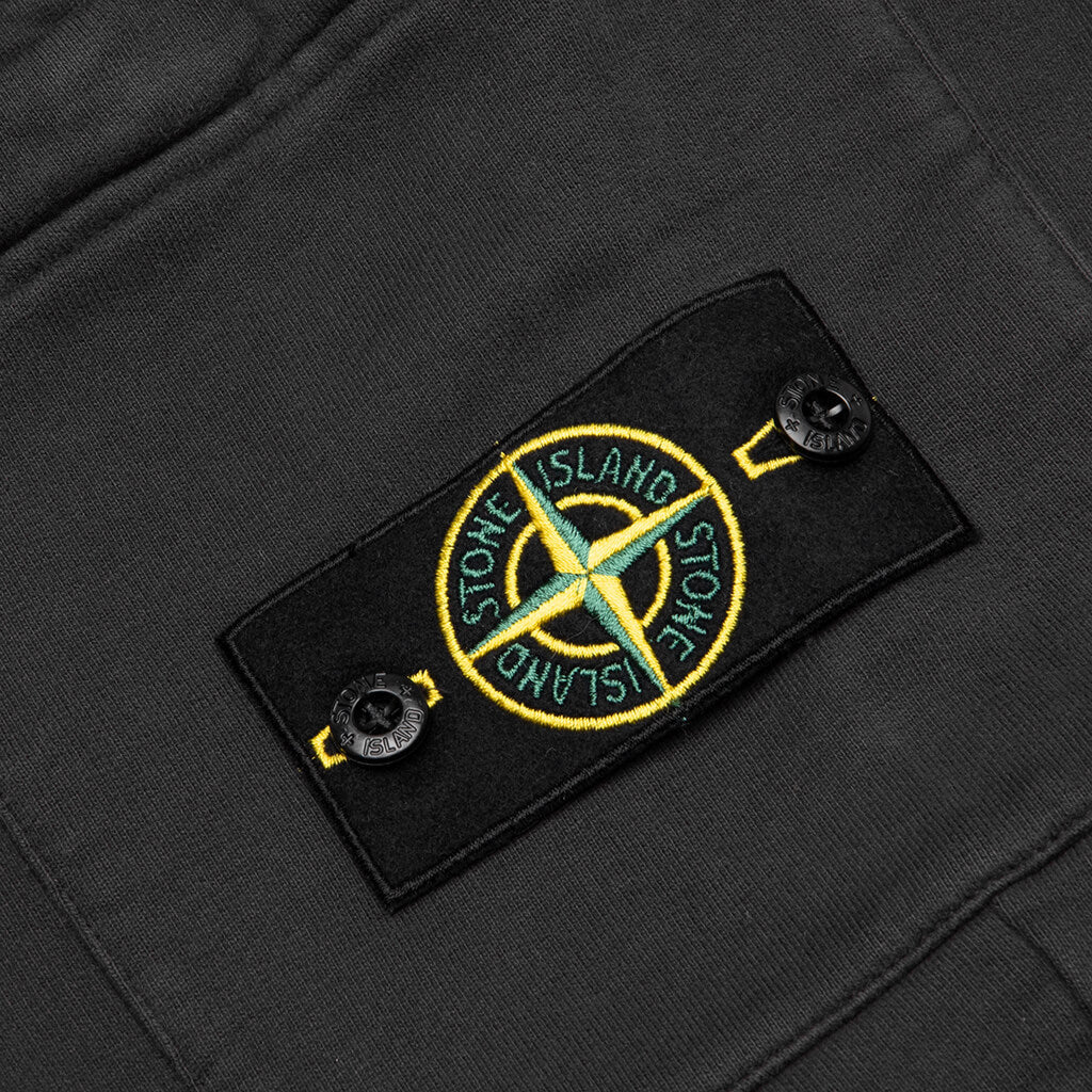 Stone Island Fleece Shorts 64620 - Charcoal