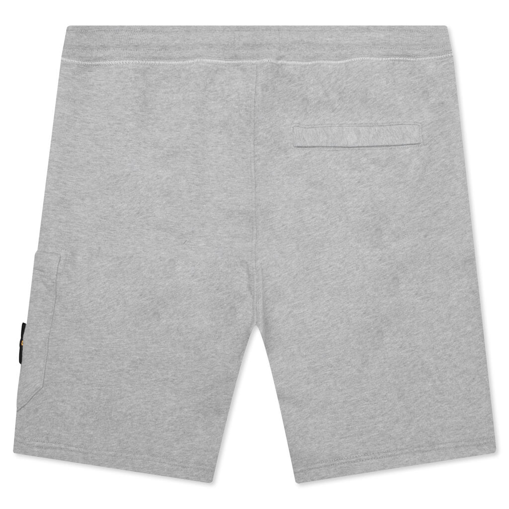 Stone Island Fleece Shorts 64620 - Melange Grey