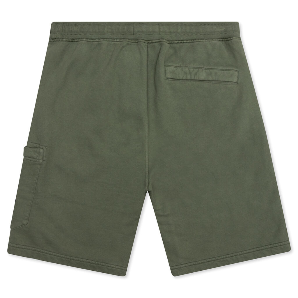 Stone Island Fleece Shorts 64620 - Sage Green