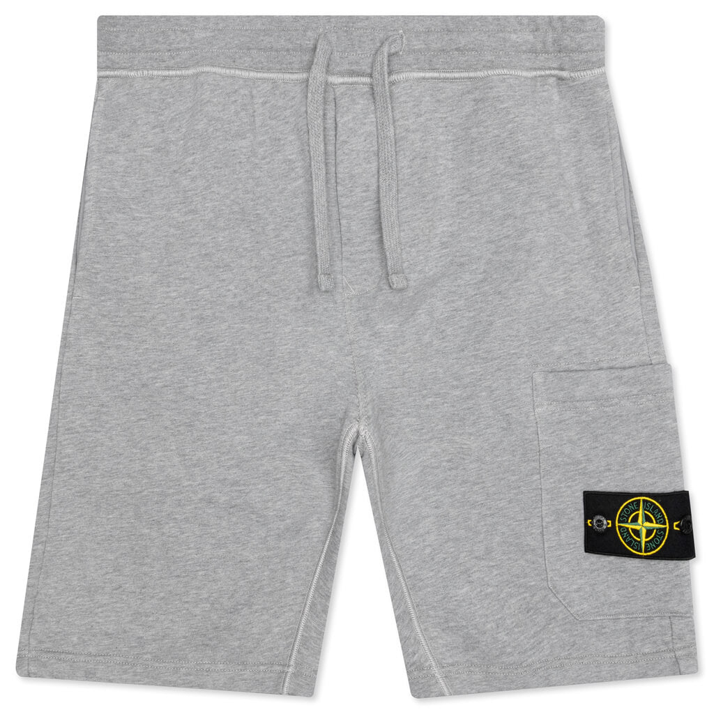 Stone Island Bermuda Cargo Shorts 64651 - Melange Grey