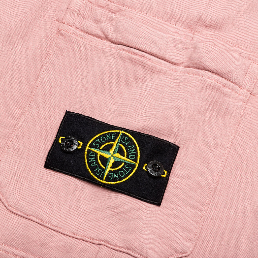 Stone Island Bermuda Cargo Shorts 64651 - Rose Quartz