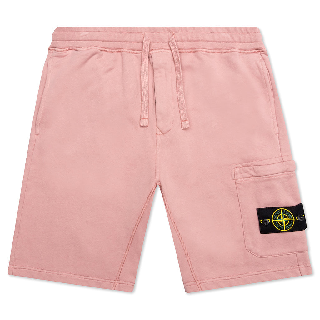Stone Island Bermuda Cargo Shorts 64651 - Rose Quartz