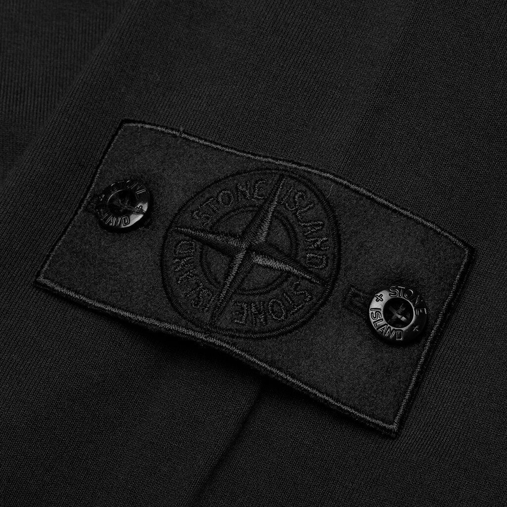 Stone Island Hooded Sweatshirt 653F3 - Black