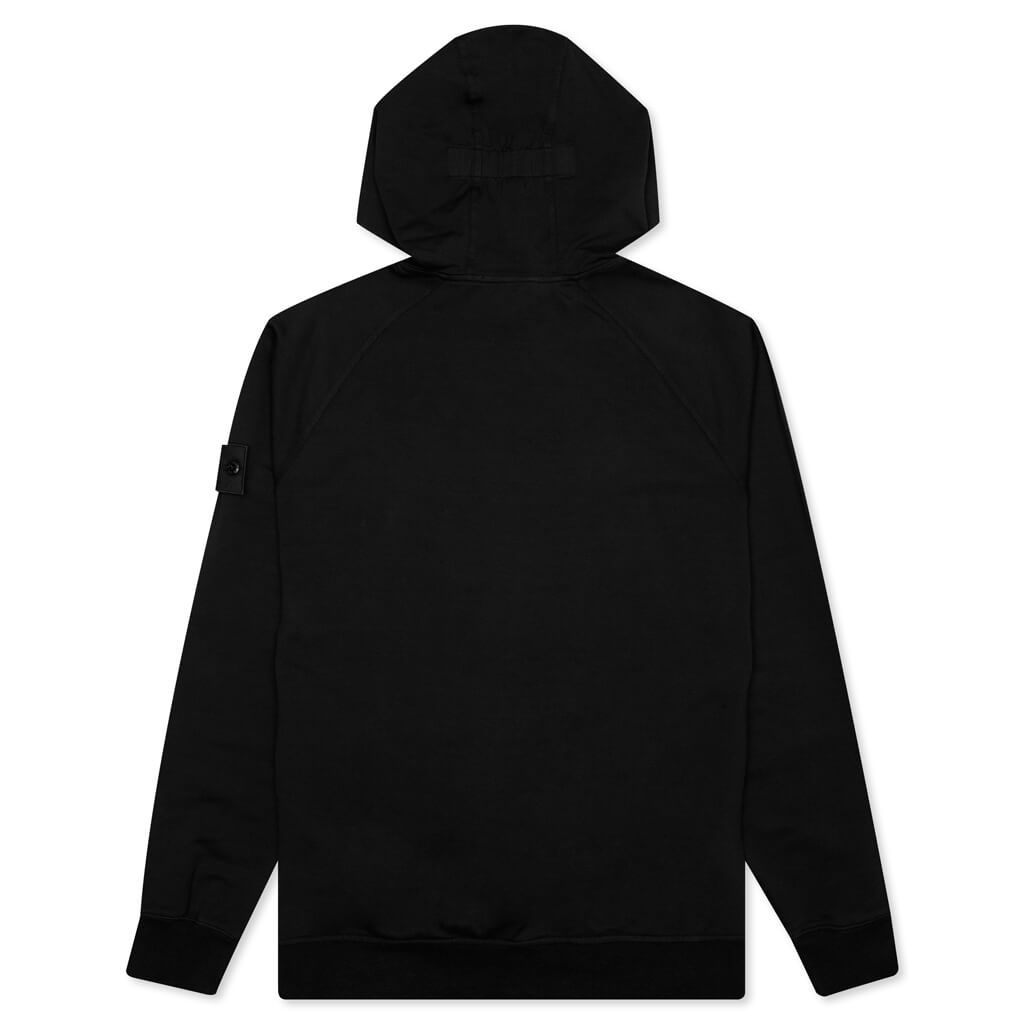 Stone Island Hooded Sweatshirt 653F3 - Black