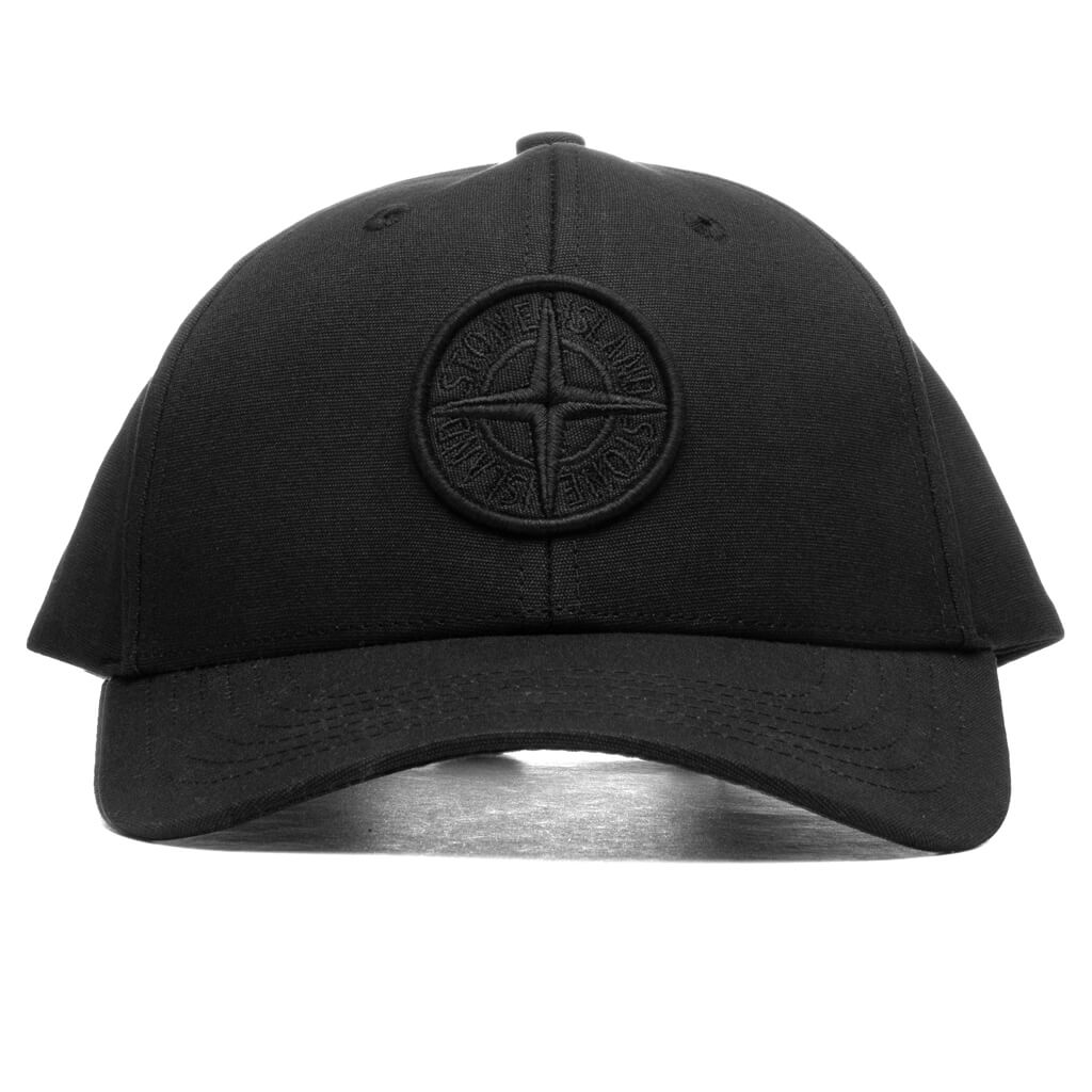 Stone Island 99661 6 Panels Cap - Black