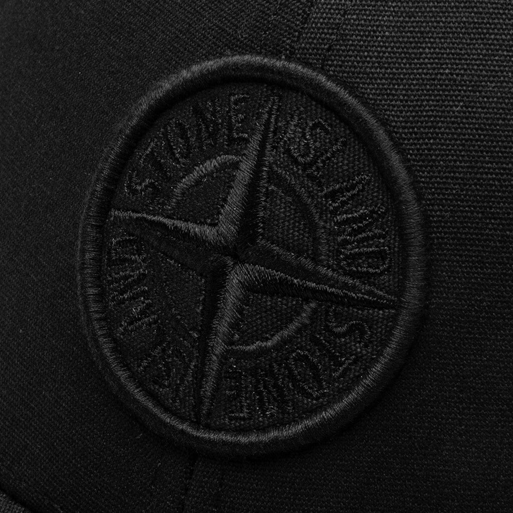 Stone Island 99661 6 Panels Cap - Black