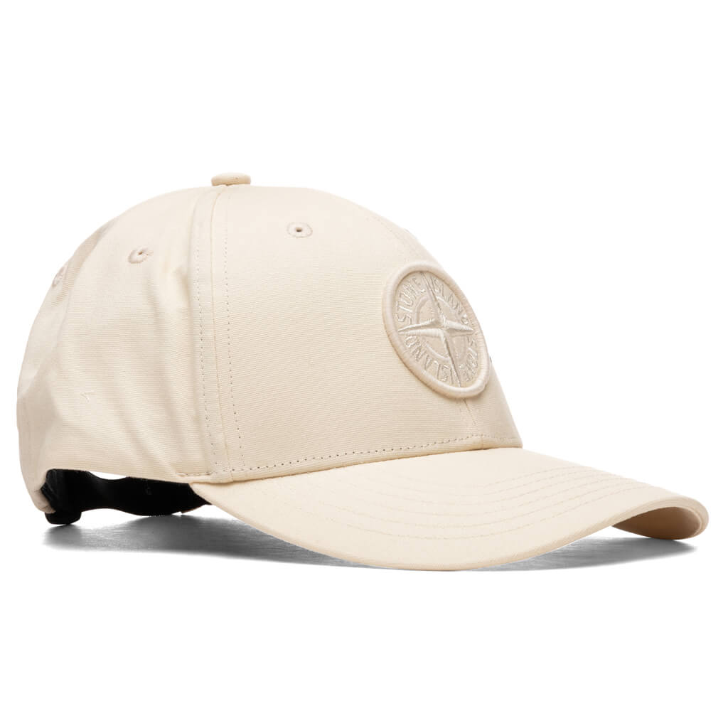 Stone Island 6 Panels Cap 99661 - Ivory