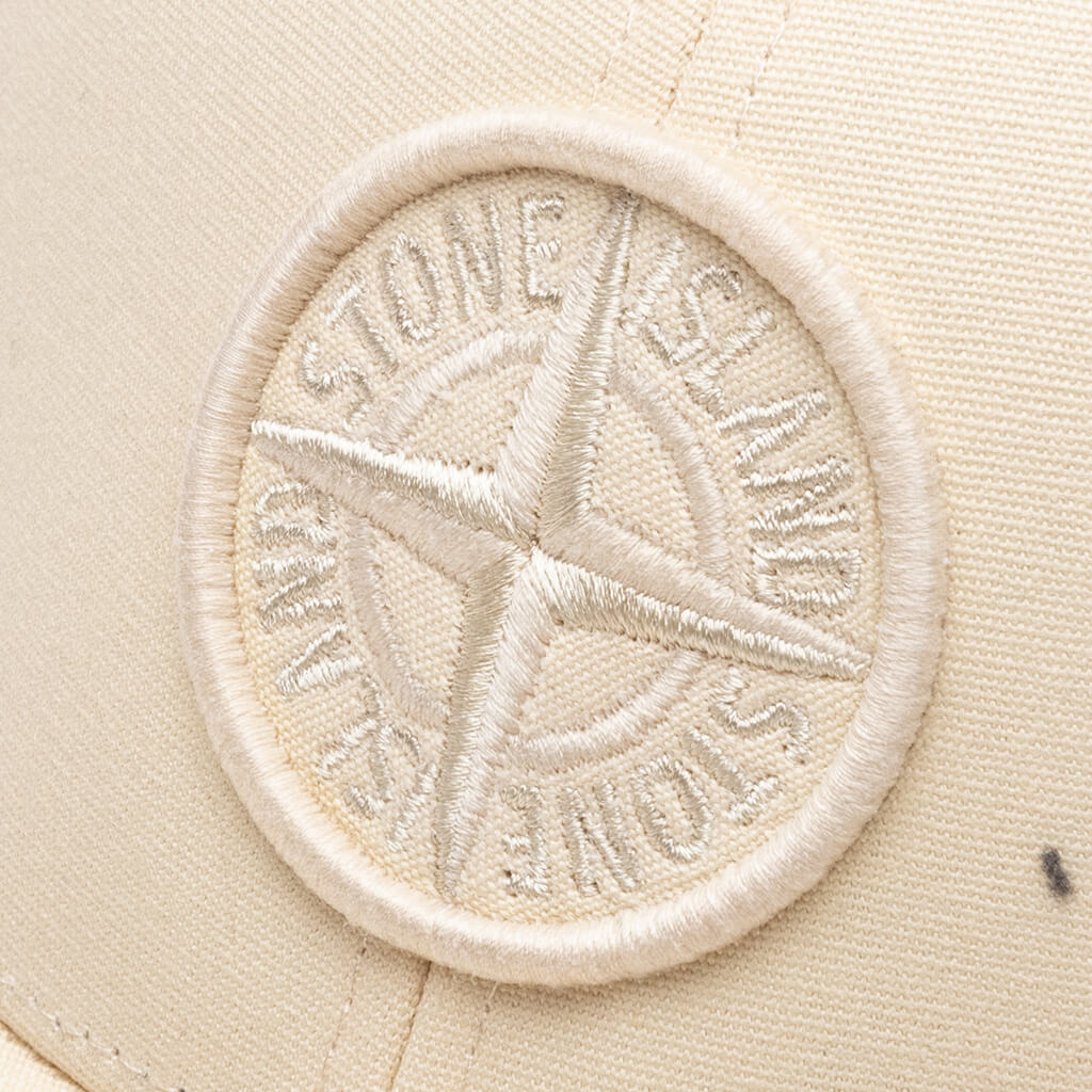 Stone Island 6 Panels Cap 99661 - Ivory