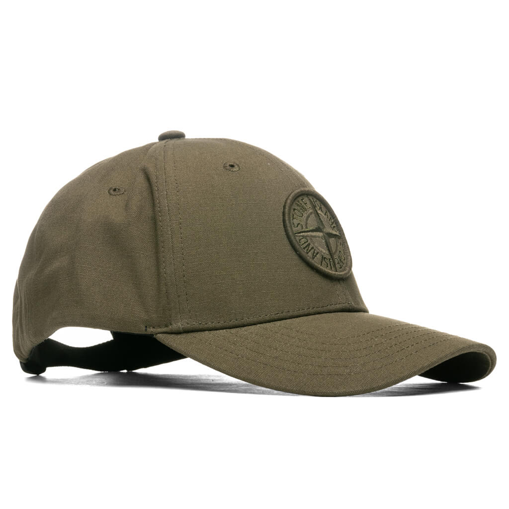 Stone Island 6 Panels Cap 99661 - Military Green