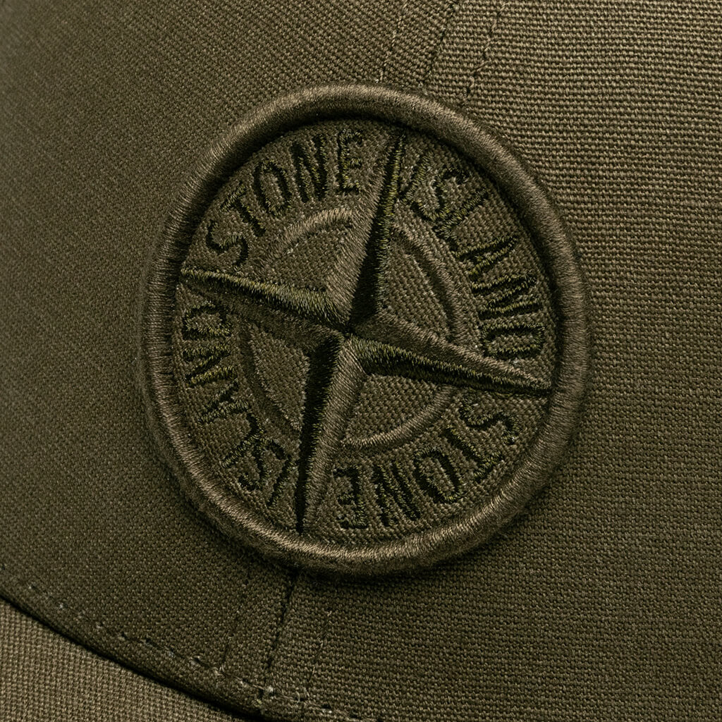 Stone Island 6 Panels Cap 99661 - Military Green