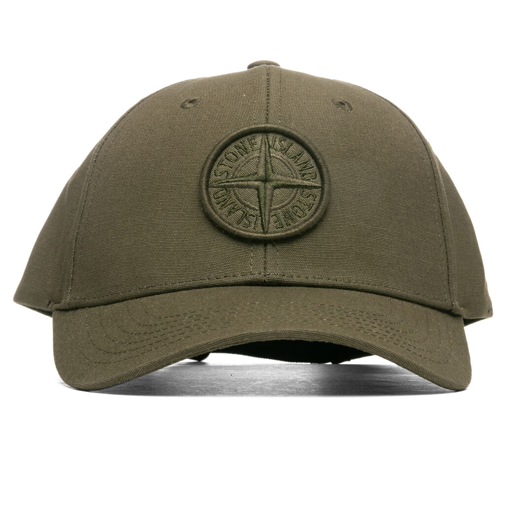 Stone Island 6 Panels Cap 99661 - Military Green