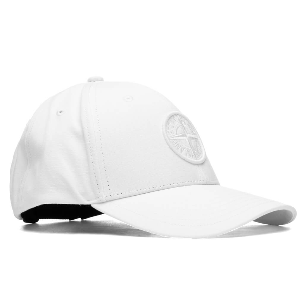 Stone Island 6 Panels Cap 99661 - White