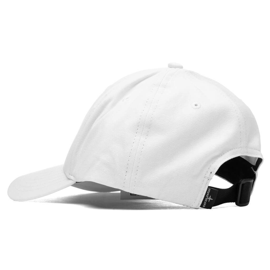 Stone Island 6 Panels Cap 99661 - White
