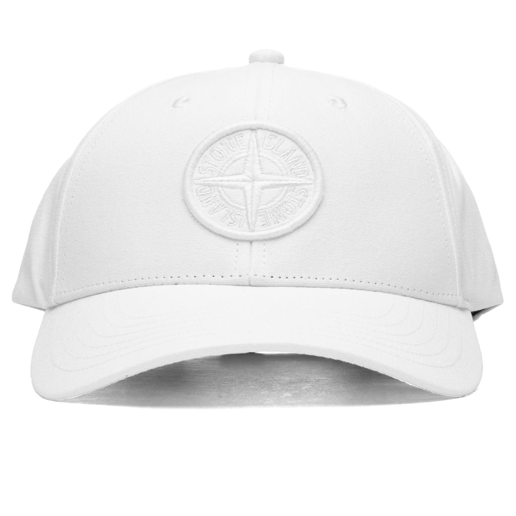 Stone Island 6 Panels Cap 99661 - White