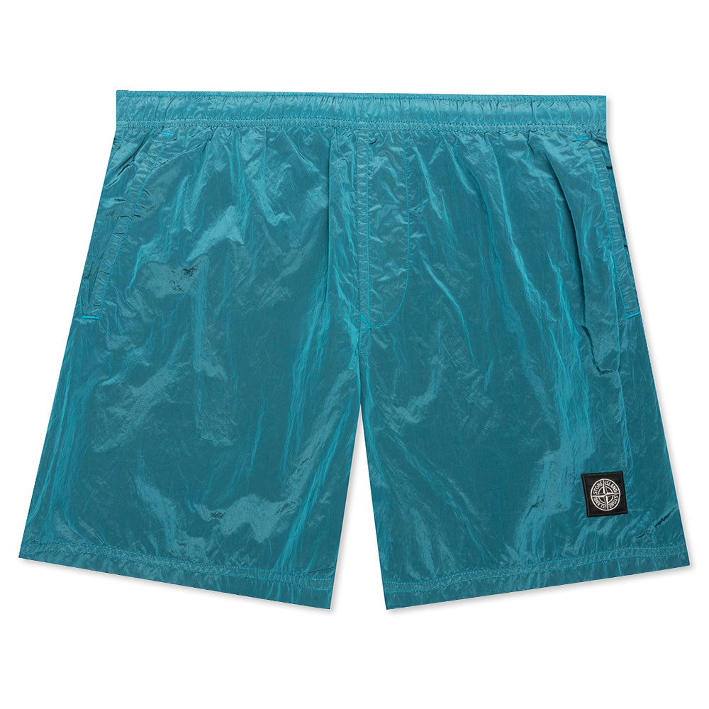 Stone Island Nylon Metal Swim Trunks B0943 - Turquoise