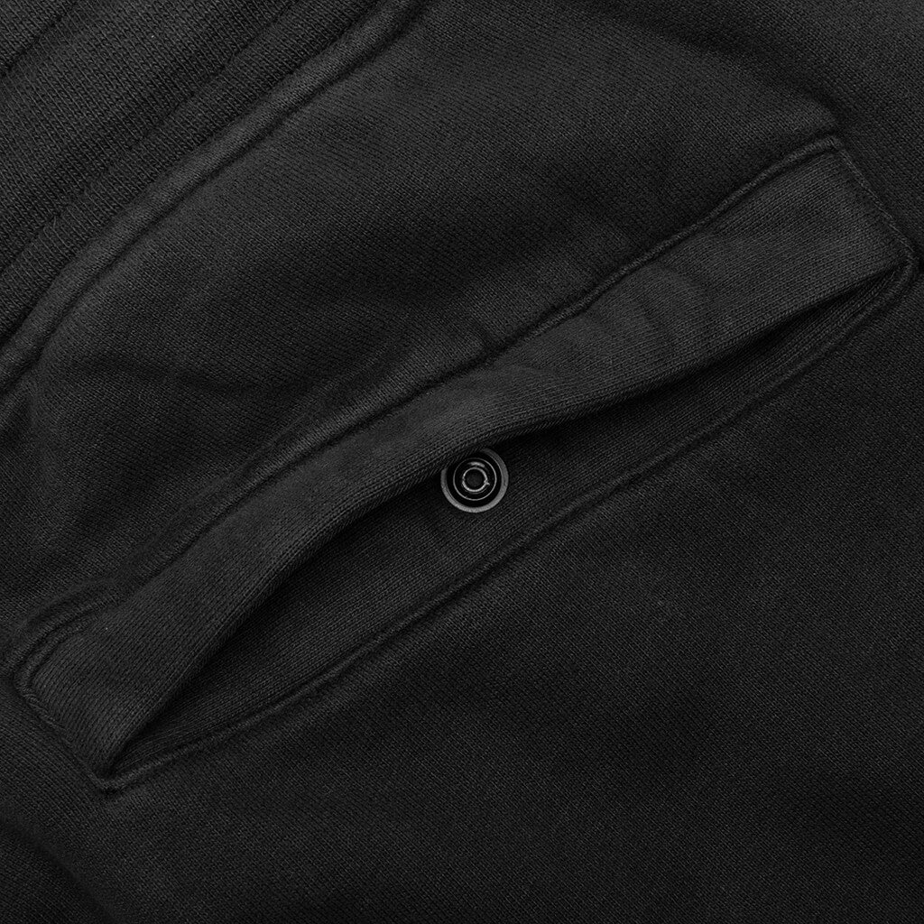 Stone Island Brushed Cargo Fleece Pants - Charcoal