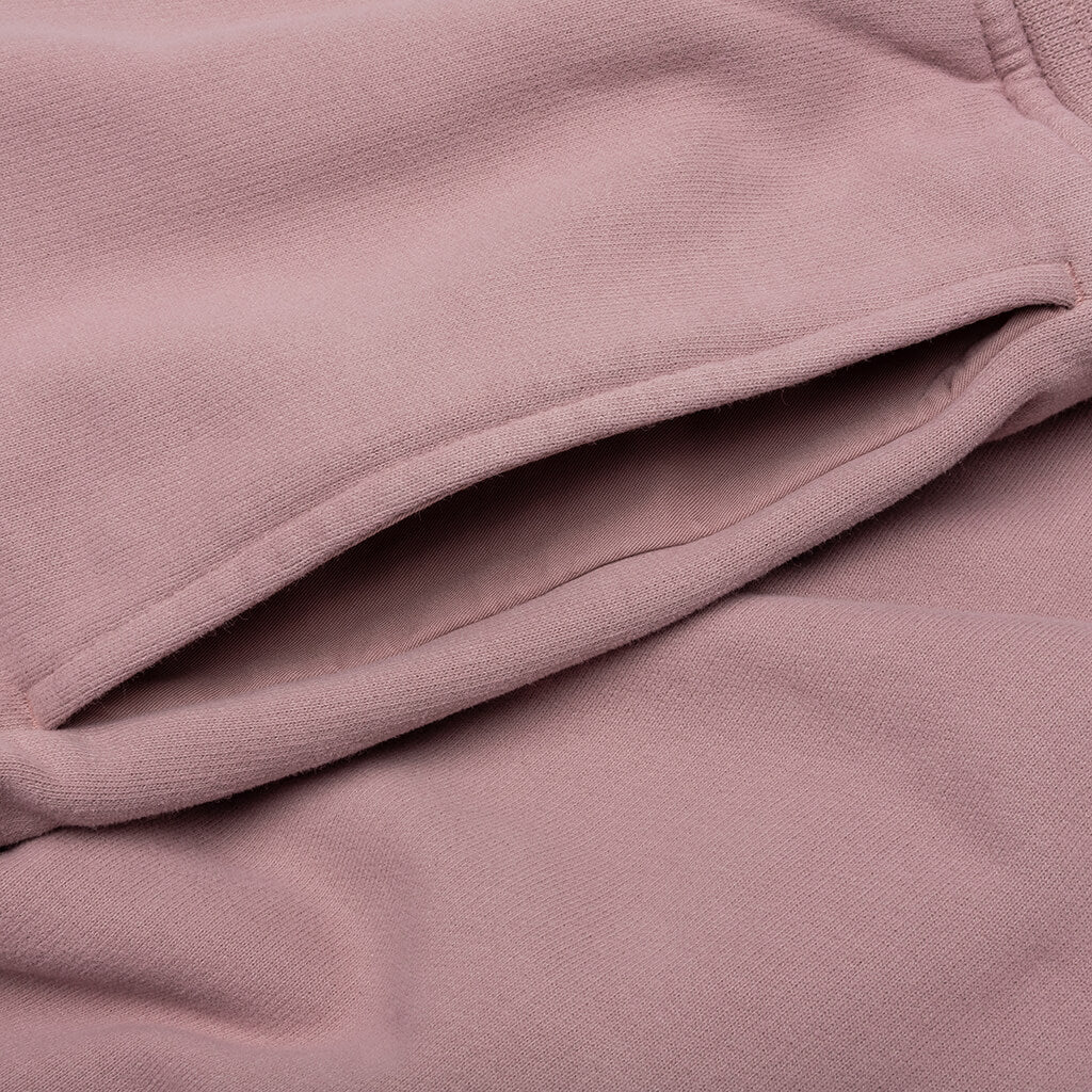 Stone Island Brushed Cargo Fleece Pants - Red Onion