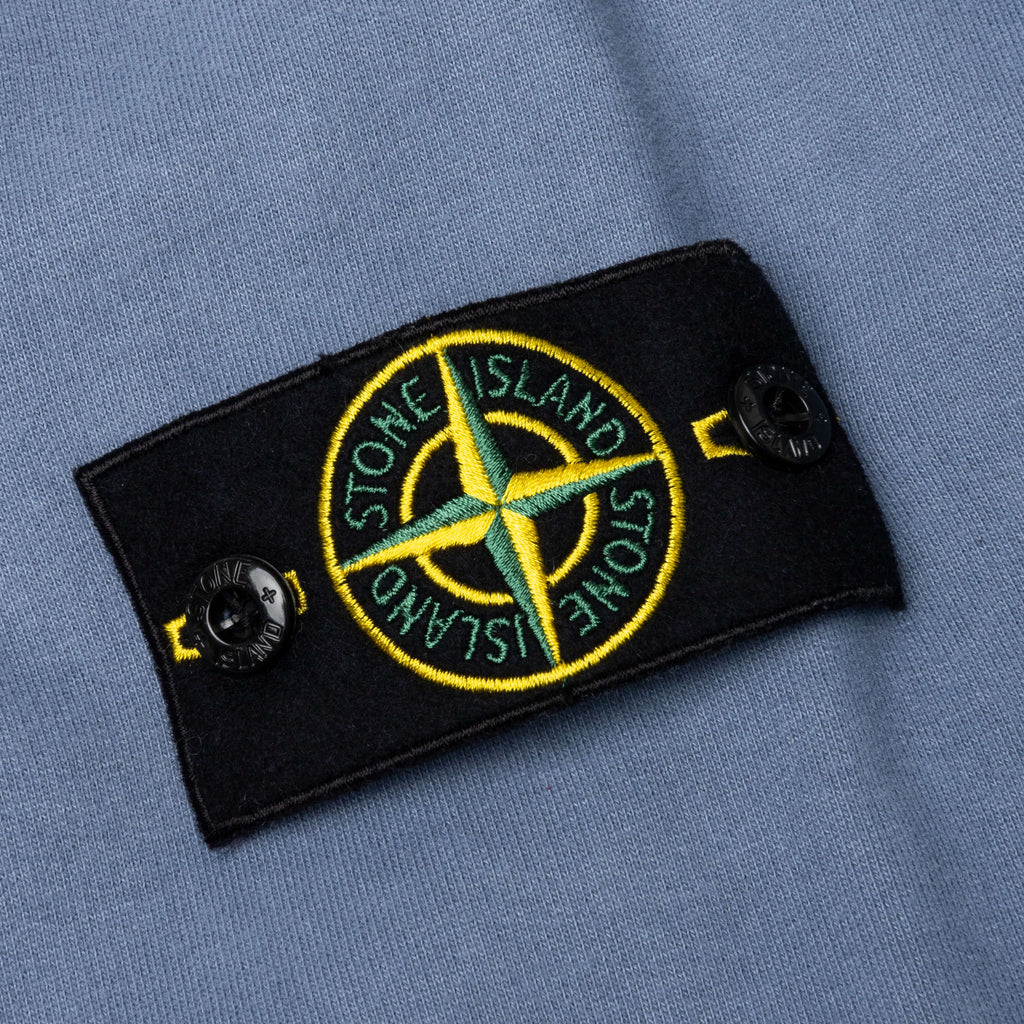 Stone Island Brushed Crewneck Sweatshirt - Avio Blue