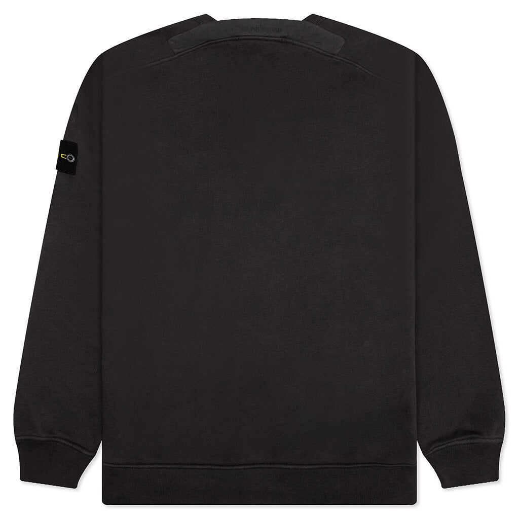 Stone Island Brushed Crewneck Sweatshirt - Charcoal