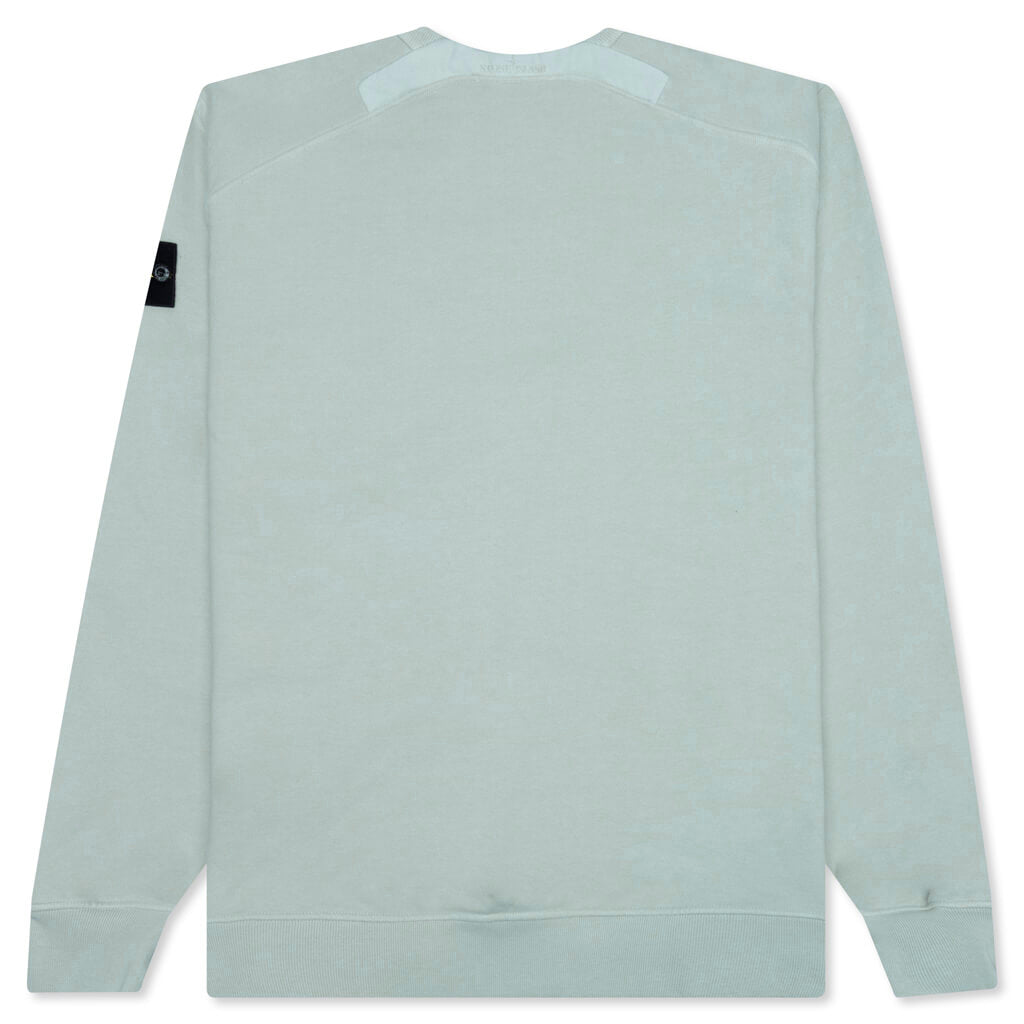 Stone Island Brushed Crewneck Sweatshirt - Pearl Grey