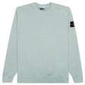 Stone Island Brushed Crewneck Sweatshirt - Pearl Grey