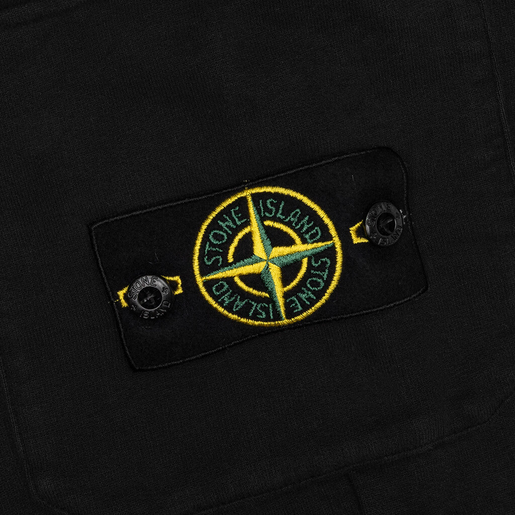 Stone Island Cargo Bermuda Shorts - Black