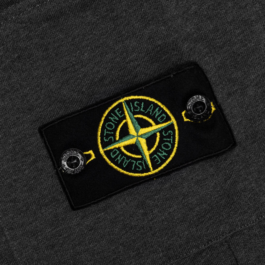 Stone Island Cargo Bermuda Shorts - Melange Dark Grey