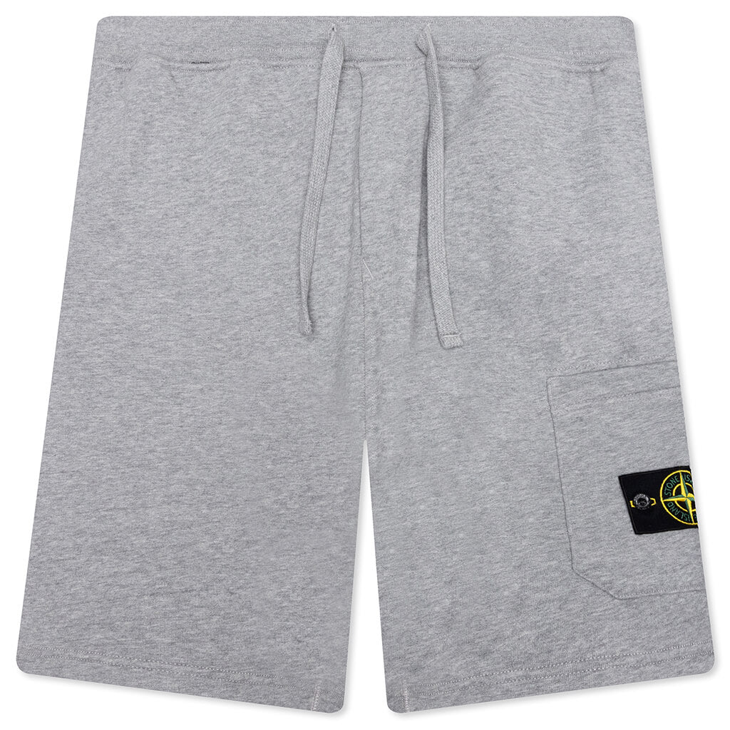 Stone Island Cargo Bermuda Shorts - Melange Grey