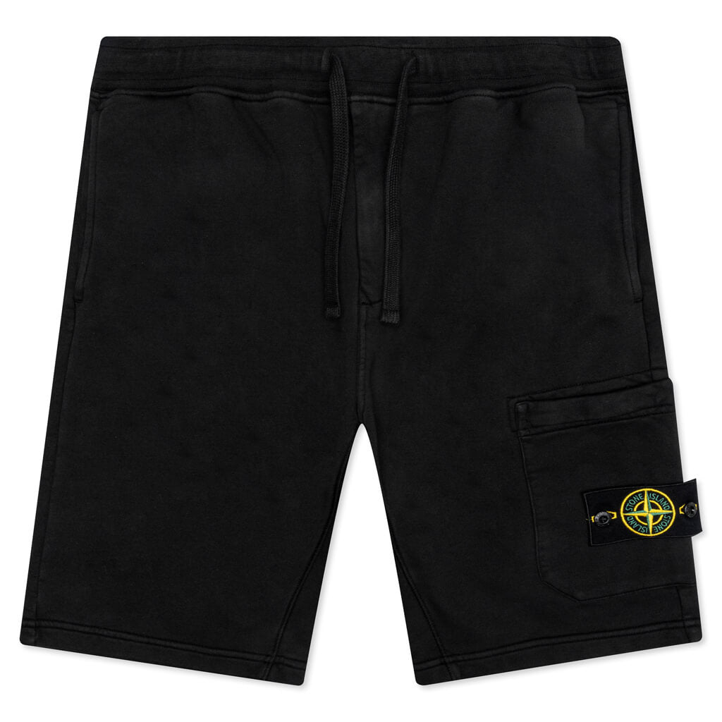 Stone Island Cargo Bermuda Shorts 64651 - Black