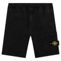 Stone Island Cargo Bermuda Shorts 64651 - Black