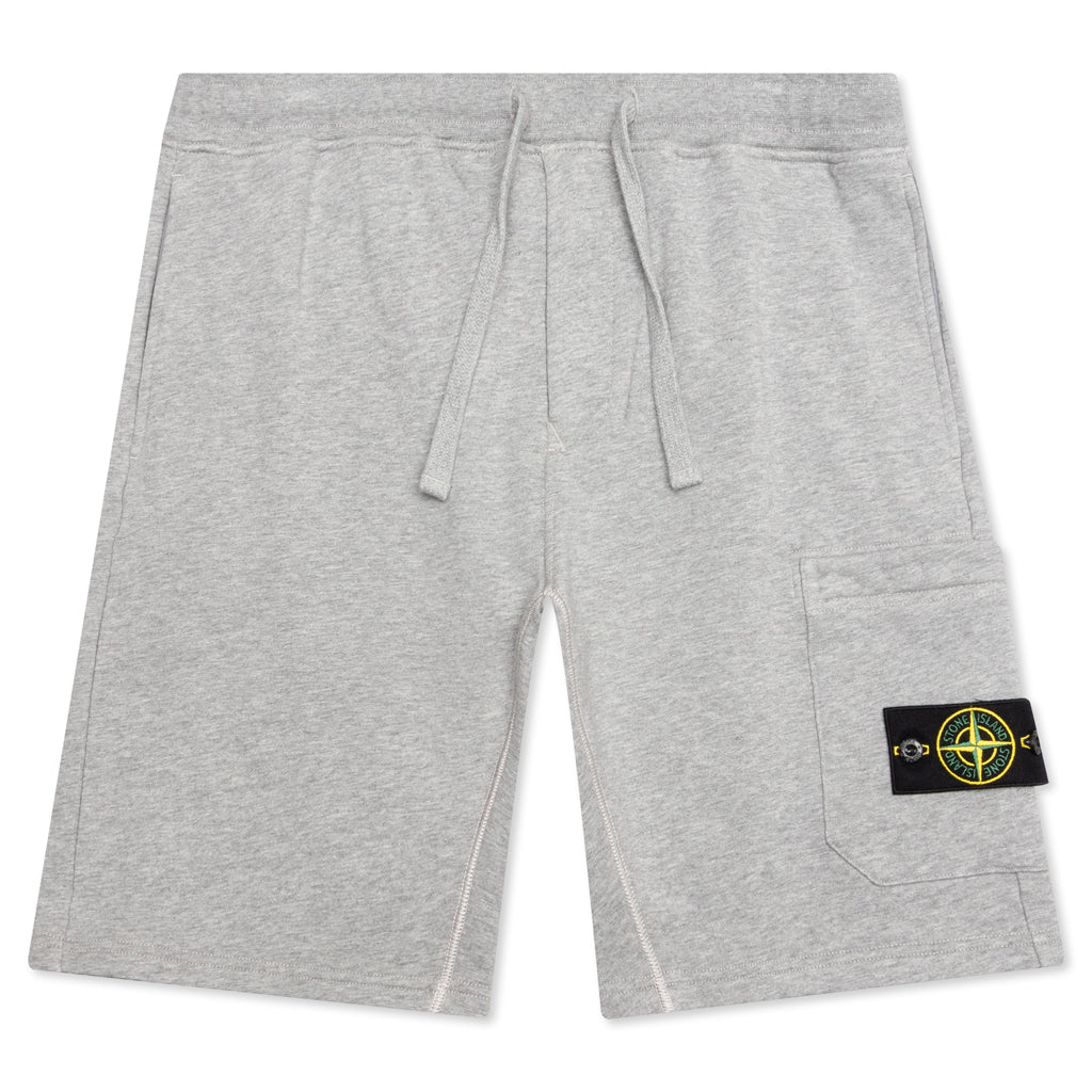 Stone Island Cargo Bermuda Shorts 64651 - Melange Grey