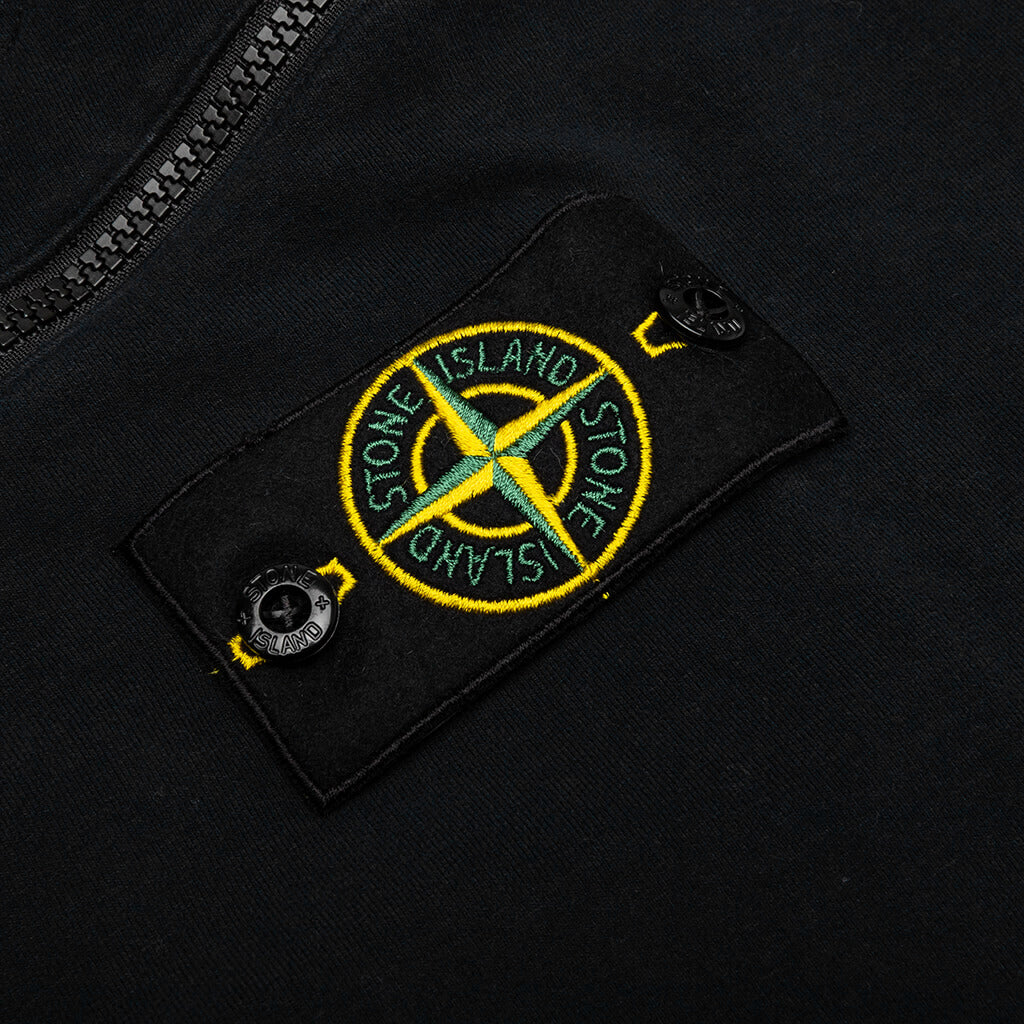 Stone Island Cargo Fleece Pants - Black