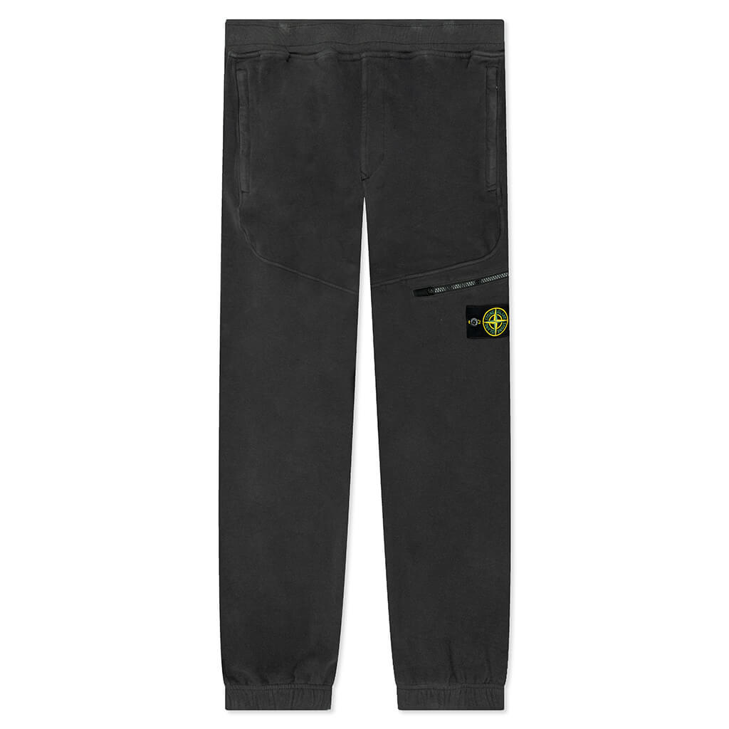 Stone Island Cargo Fleece Pants - Charcoal