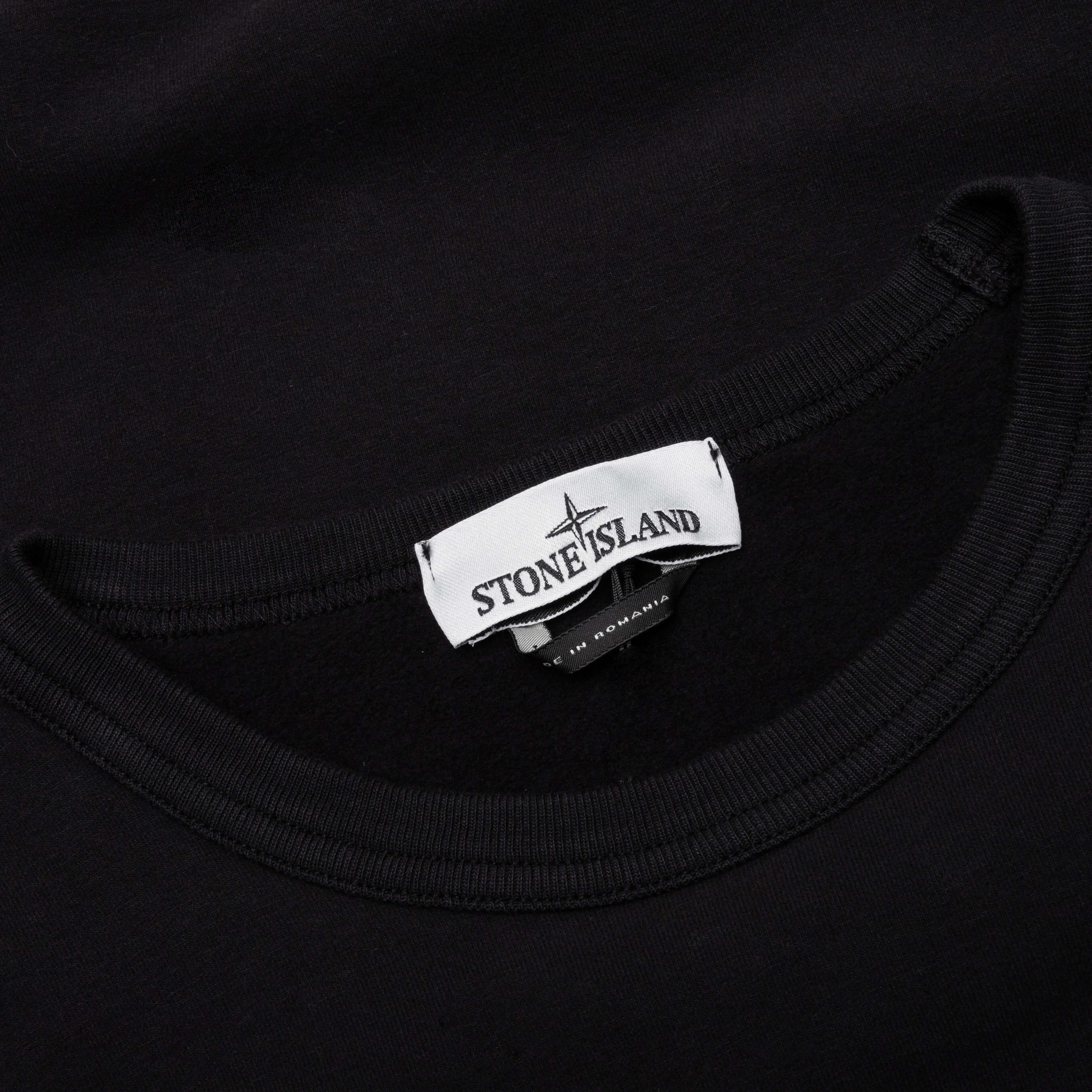 Stone Island Crewneck Sweatshirt - Black