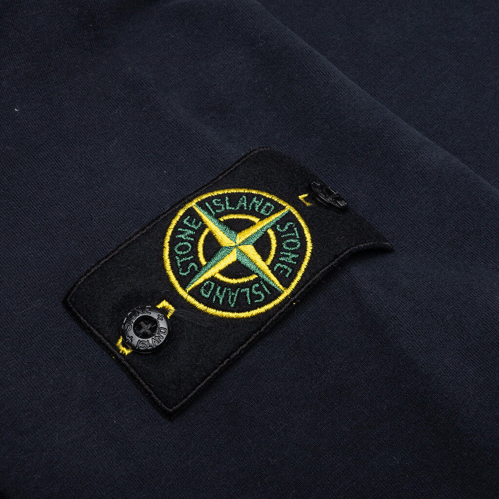 Stone Island Crewneck Sweatshirt - Navy Blue