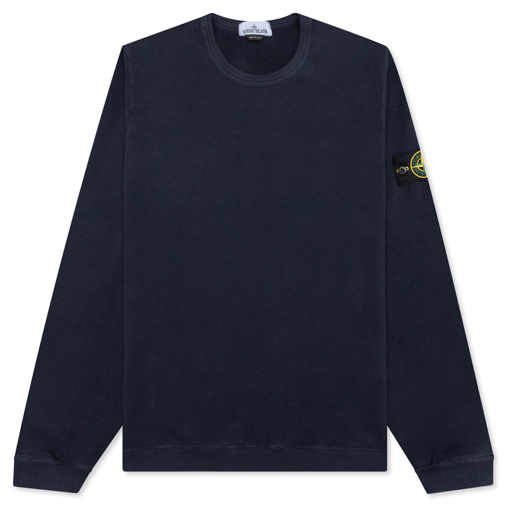Stone Island Crewneck Sweatshirt - Navy Blue