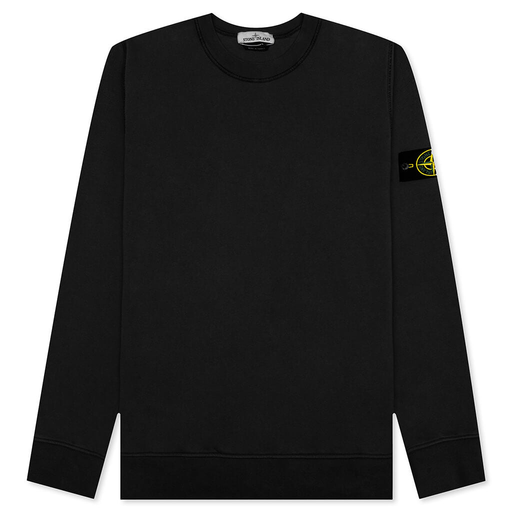 Stone Island Crewneck Sweatshirt 63051 - Black