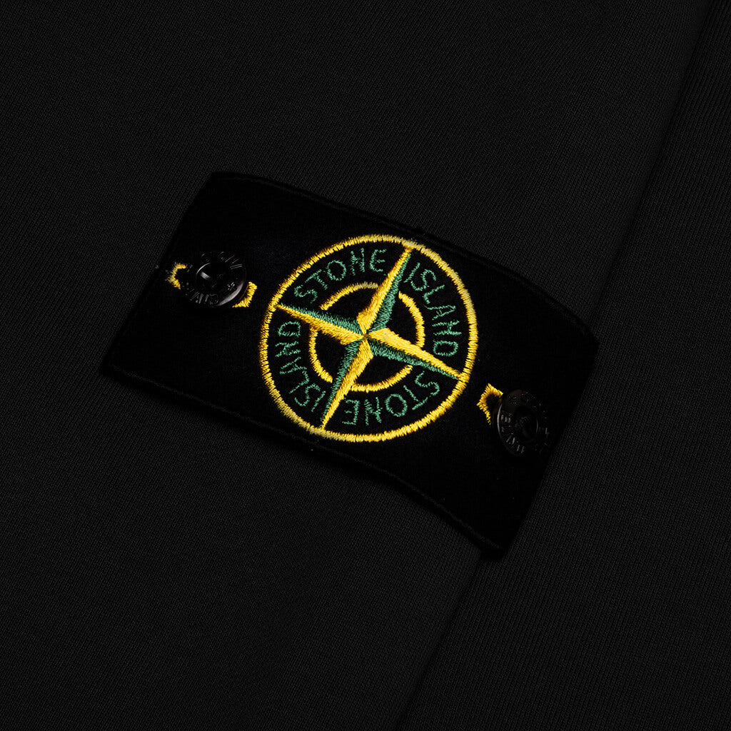 Stone Island Crewneck Sweatshirt 63051 - Black