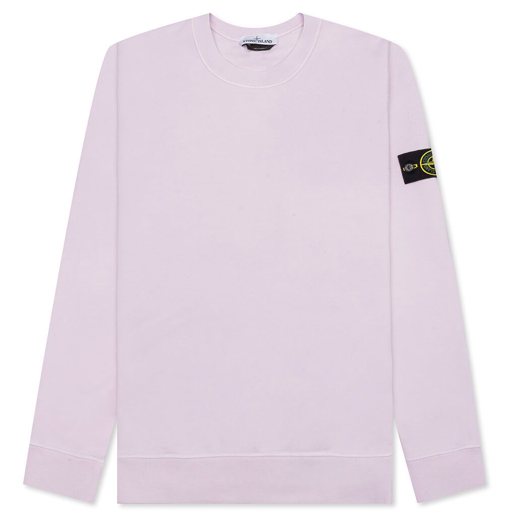 Stone Island Crewneck Sweatshirt 63051 - Rose Quartz