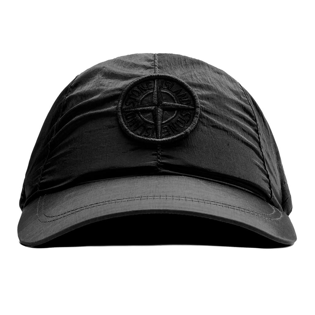 Stone Island Econyl Regenerated Nylon 6-Panel Cap - Black
