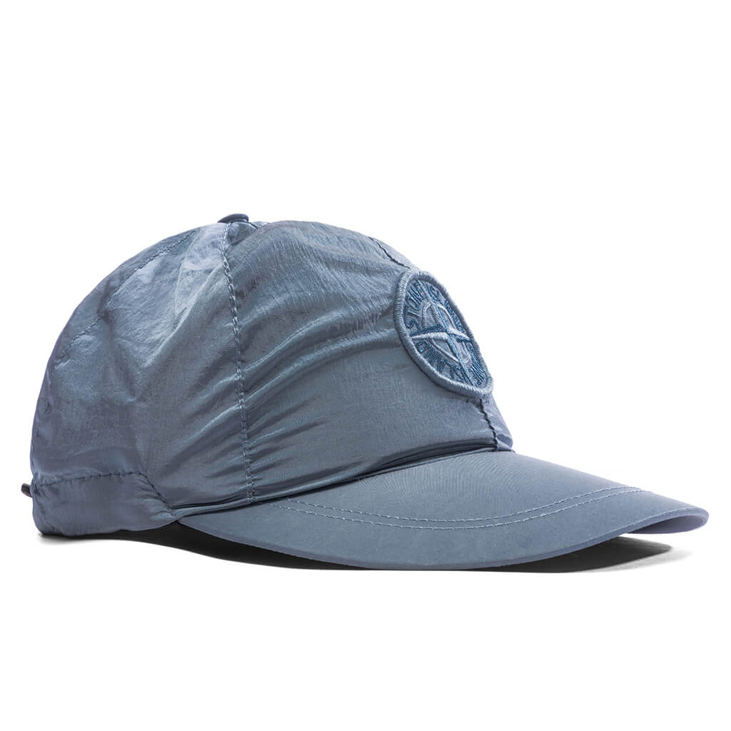 Stone Island Econyl Regenerated Nylon 6-Panel Cap - Mid Blue